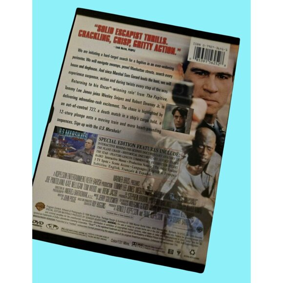 U.S. Marshals Special Edition DVD Thriller - Picture 2 of 2